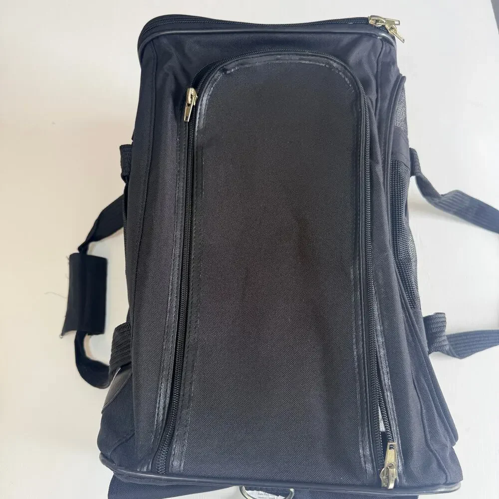 Sherpa Delta Airline Approved Travel Pet Carrier Medium Black -Under Seat Travel